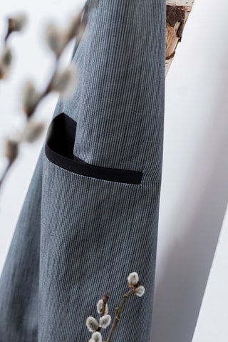 Tablier en coton biologique Moana - Anthracite