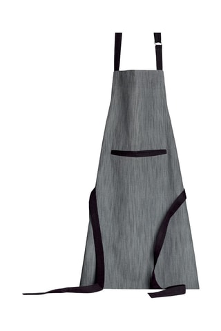 Tablier en coton biologique Moana - Anthracite