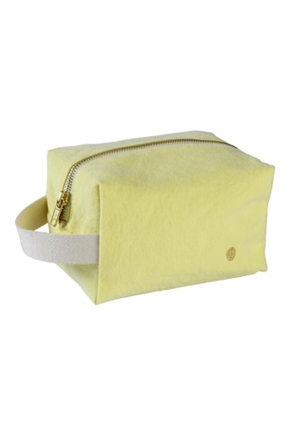 Trousse en coton biologique Iona - Jaune