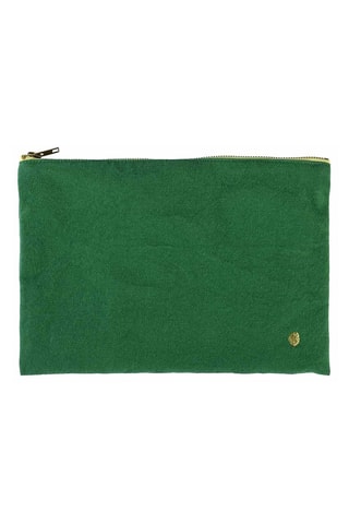 Pochette en coton biologique Iona - Vert