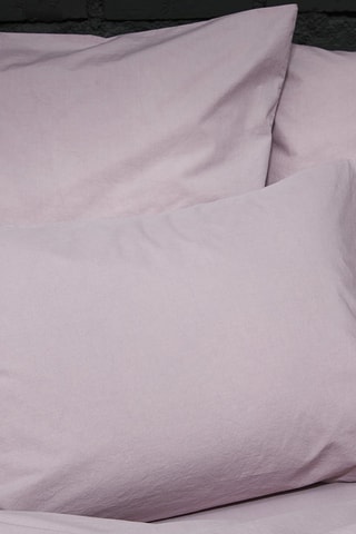 Taie d'oreiller en coton biologique Céleste - Rose