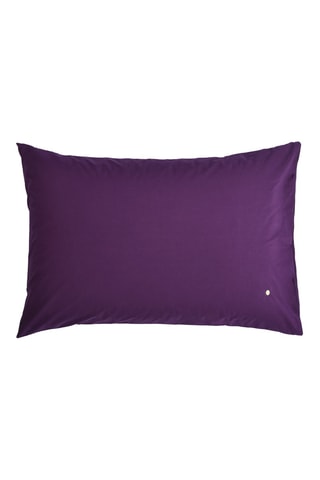 Taie d'oreiller en coton biologique Céleste - Violet