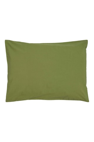 Taie d'oreiller en coton biologique Céleste - Vert