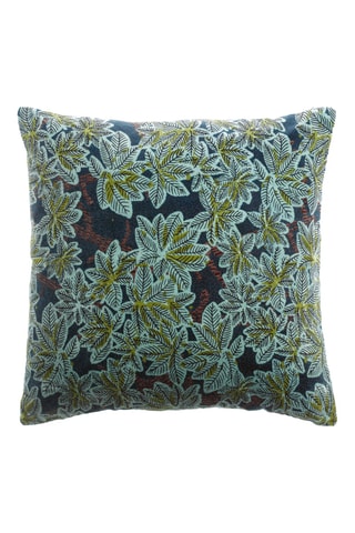 Coussin coton Ariane - Noir - 45 x 45 cm