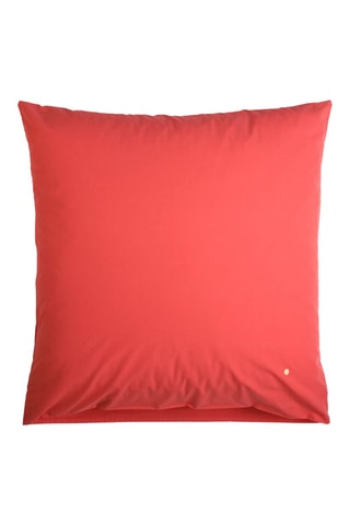 Taie d'oreiller en coton biologique Céleste - Corail