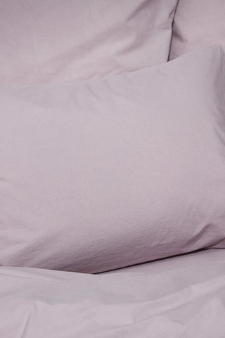 Taie d'oreiller en coton biologique Céleste - Rose