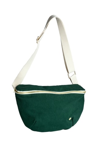 Sac banane en coton biologique Iona - Vert