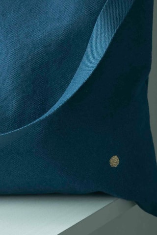 Tote bag en coton biologique Iona - Bleu