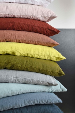 Housse de coussin Mona - Céladon - 80 x 80 cm