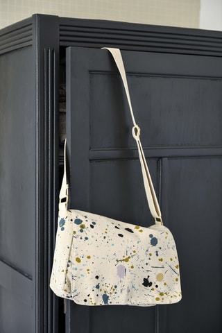 Sac bandoulière en coton biologique Iona - Ecru