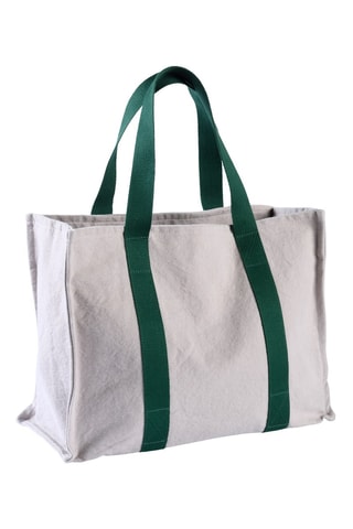 Tote bag en coton biologique Iona - Gris clair