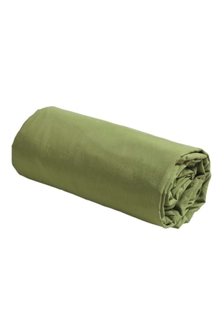 Drap-housse en coton biologique Céleste - Pistache