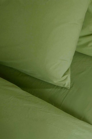 Drap-housse en coton biologique Céleste - Pistache