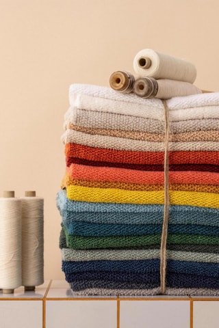 Drap de douche Bora - Moutarde - 70 x 130 cm