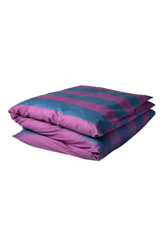 Housse de couette en coton biologique Malo - Violet