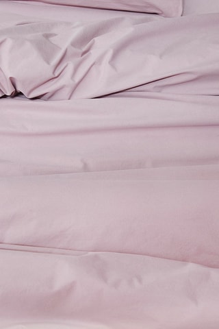 Housse de couette en coton biologique Céleste - Rose