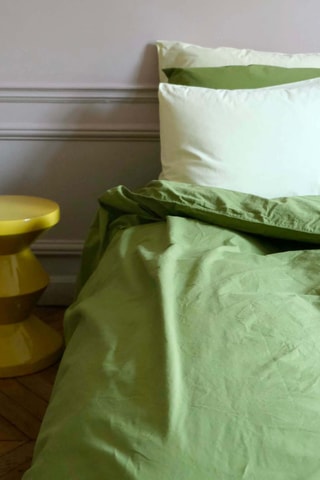 Housse de couette en coton biologique Céleste - Vert