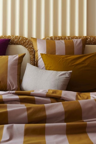 Housse de couette en coton biologique Malo - Rose