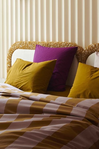 Housse de couette en coton biologique Malo - Rose