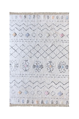 Tapis coton Seabert - Ivoire