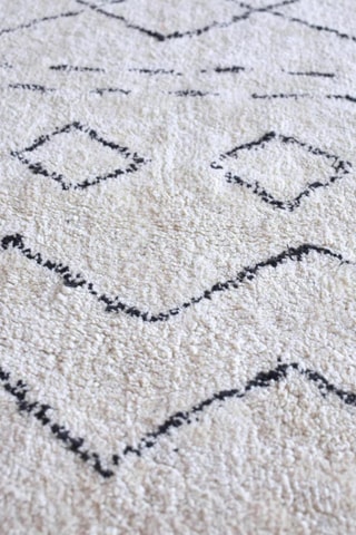 Tapis coton Seabert - Ivoire