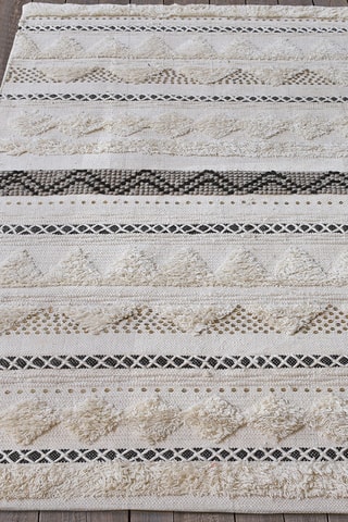 Tapis en laine Lenity - Ivoire