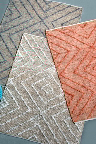 Tapis en jute Worgan - Gris