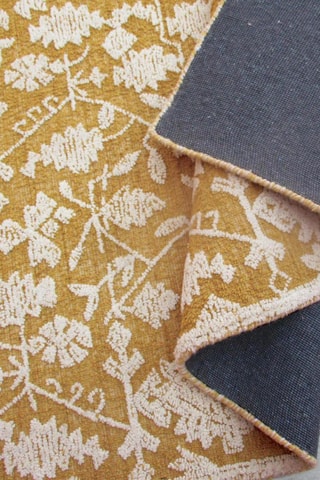 Tapis en laine Reni - Jaune