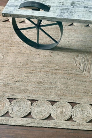 Tapis jute Begonia - Naturel