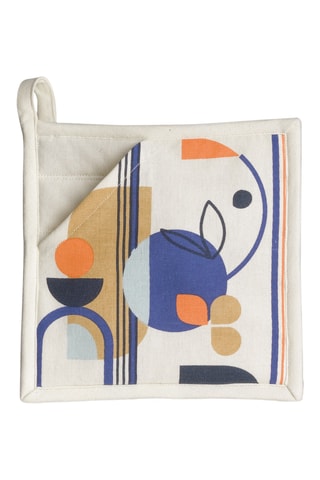 2 x Manique 2-en-1 Titouan - Ecru et bleu