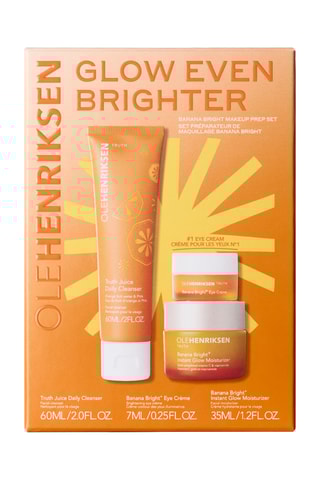 Coffret préparation maquillage éclat Banana Bright+ - 3 produits