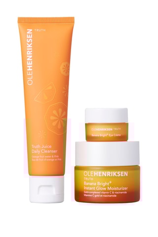 Coffret préparation maquillage éclat Banana Bright+ - 3 produits