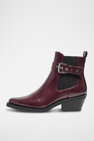 Bottines Chelsea - Bordeaux