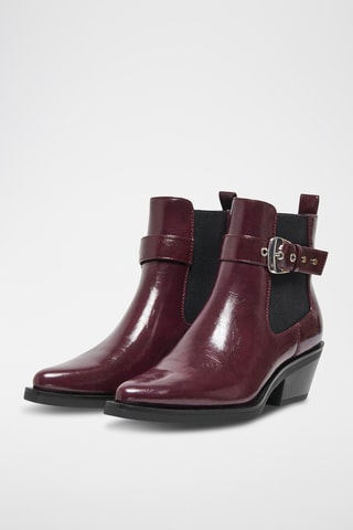 Bottines Chelsea - Bordeaux