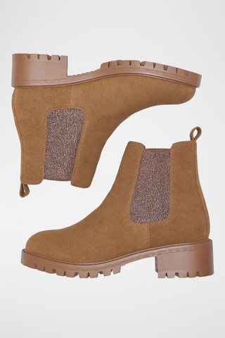 Bottines Chelsea - Camel