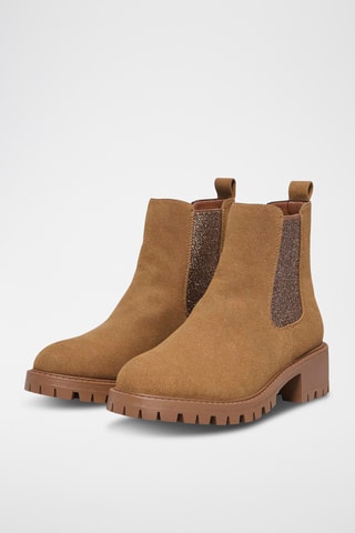 Bottines Chelsea - Camel