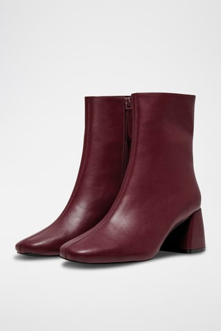 Bottines - Bordeaux