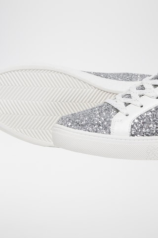 Baskets - Blanc et argenté