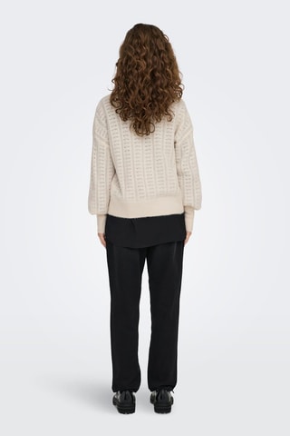 Pull regular - Écru