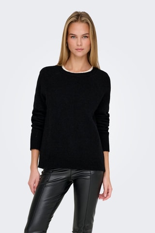 Pull en laine - Noir