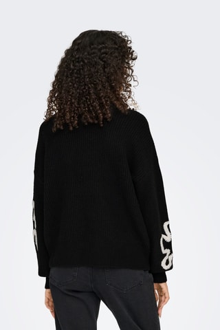 Pull en coton biologique - Noir