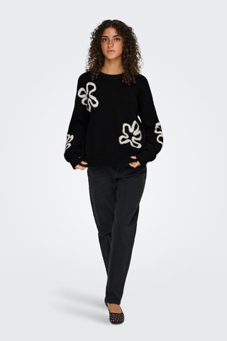 Pull en coton biologique - Noir