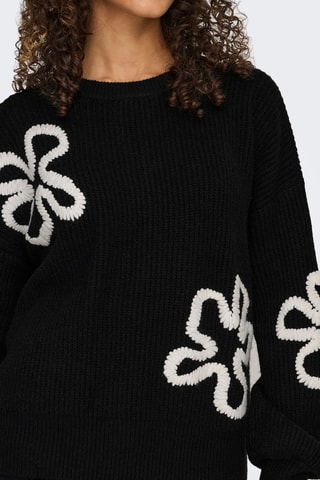 Pull en coton biologique - Noir
