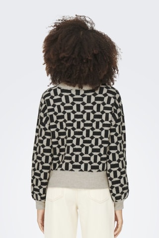Pull - Beige et noir