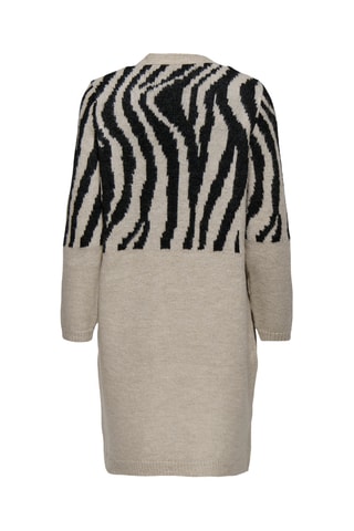 Gilet long - Gris et noir