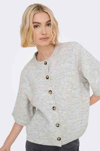 Gilet - Gris clair chiné