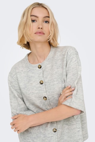 Gilet - Gris clair chiné