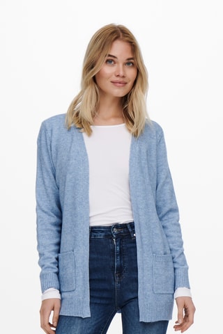 Gilet - Bleu clair chiné