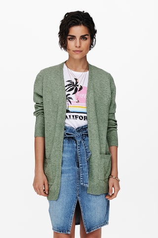 Gilet - Vert chiné