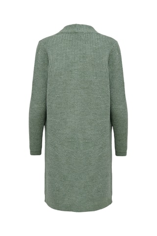 Gilet long - Vert sauge